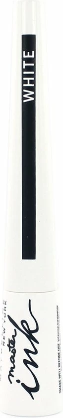 Maybelline Master Ink Eyeliner - 11 Matte White 4 Maybelline Master Ink Eyeliner - 11 Matte White - Afbeelding 2