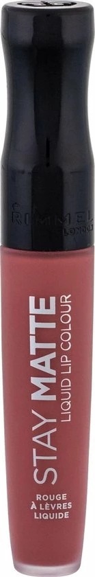 Rimmel London Stay Matte Liquid Lip Colour - Pink Blink - Mauve-Rose 6 Rimmel London Stay Matte Liquid Lip Colour - Pink Blink - Mauve-Rose - Afbeelding 4