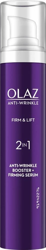 Olaz Anti-Wrinkle Verstevigend En Liftend 2-In-1 Anti-Rimpel Booster En Verstevigend Serum 50 Ml 4 Olaz Anti-Wrinkle Verstevigend En Liftend 2-In-1 Anti-Rimpel Booster En Verstevigend Serum 50 Ml - Afbeelding 2