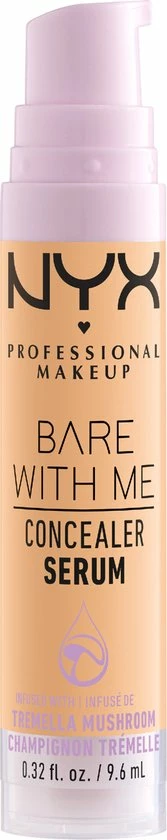 NYX Professional Makeup Bare With Me Concealer Serum - BWMCCS05 Golden - Concealer - 9,6ml 4 NYX Professional Makeup Bare With Me Concealer Serum - BWMCCS05 Golden - Concealer - 9,6ml - Afbeelding 2
