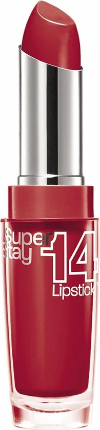 Maybelline SuperStay 14h Lippensift - One Step 510 Non Stop Red - Rood 3 Maybelline SuperStay 14h Lippensift - One Step 510 Non Stop Red - Rood