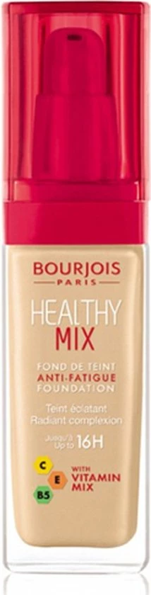 Bourjois Healthy Mix Foundation - 55 Dark Beige 10 Bourjois Healthy Mix Foundation - 55 Dark Beige - Afbeelding 8