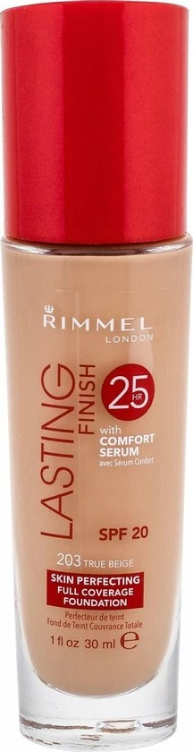 Rimmel London Lasting Finish Foundation - 203 True Beige 3 Rimmel London Lasting Finish Foundation - 203 True Beige