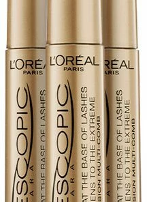 L’Oréal Paris Telescopic Black - Lengte Mascara Voor Zichtbaar Langere Wimpers - Zwart - 8 Ml – 3 Stuks