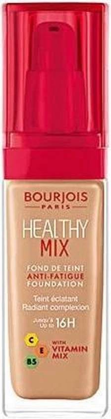 Bourjois Healthy Mix Foundation - 55 Dark Beige 9 Bourjois Healthy Mix Foundation - 55 Dark Beige - Afbeelding 7
