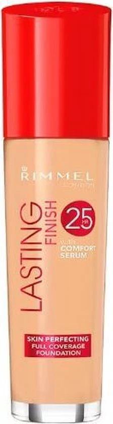 Rimmel London Lasting Finish Foundation - 203 True Beige 17 Rimmel London Lasting Finish Foundation - 203 True Beige - Afbeelding 15