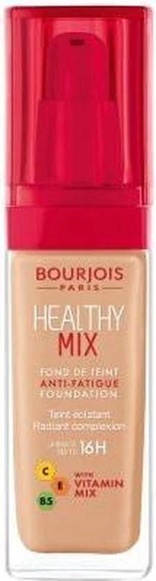 Bourjois Healthy Mix Foundation - 55 Dark Beige 12 Bourjois Healthy Mix Foundation - 55 Dark Beige - Afbeelding 10