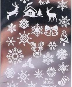 JobaStores® Nagellak Stempelset Easy Stamp 02 (Kerst) -Chanel Shop 255x840