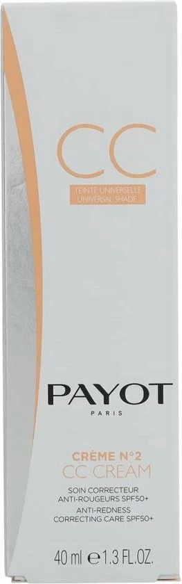 Payot - Creme No2 CC SPF50+ Cream - CC Kr M 40 Ml - 5 Payot - Creme No2 CC SPF50+ Cream - CC Kr M 40 Ml - - Afbeelding 3