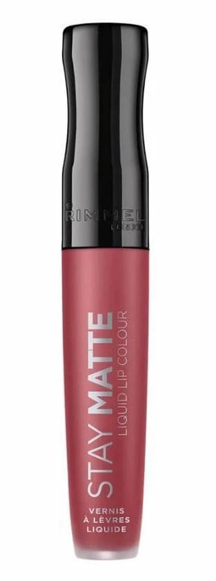 Rimmel London Stay Matte Liquid Lip Colour - Pink Blink - Mauve-Rose 10 Rimmel London Stay Matte Liquid Lip Colour - Pink Blink - Mauve-Rose - Afbeelding 8