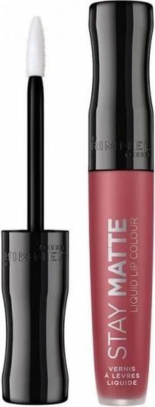 Rimmel London Stay Matte Liquid Lip Colour - Pink Blink - Mauve-Rose 9 Rimmel London Stay Matte Liquid Lip Colour - Pink Blink - Mauve-Rose - Afbeelding 7