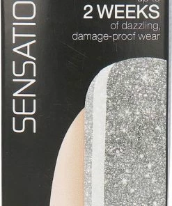 SensatioNail Gel Polish Silver Glitter - Gel Nagellak - Zilver -Chanel Shop 368x840