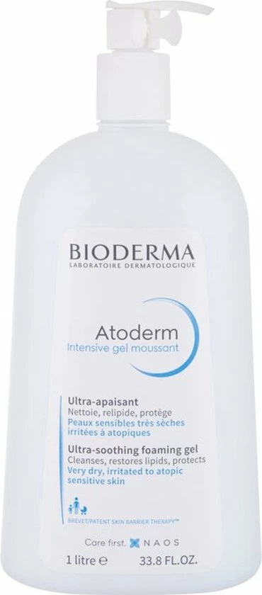 Bioderma Atoderm Intensive Schuimende Gel 1l 4 Bioderma Atoderm Intensive Schuimende Gel 1l - Afbeelding 2