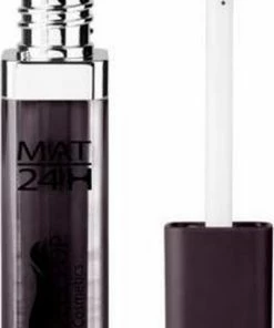 Lovely Pop Cosmetics - Vloeibare Lipstick - Mat - 24H - Donker Paars, Bijna Zwart - Nummer 40318