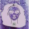 Merkloos Peel-off Glittermask Purple - Deep Cleansing - With Extracts Of Red Fruit - Gezichtsmasker Glitter - Tissue -Chanel Shop 407x840