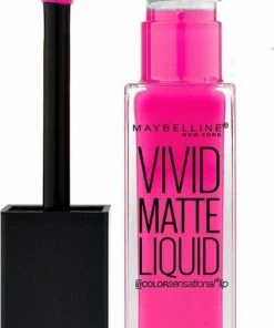 Maybelline Vivid Matte Liquid - 15 Electric Pink - Roze - Lippenstift -Chanel Shop 421x840 1