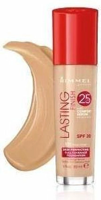 Rimmel London Lasting Finish Foundation - 203 True Beige 20 Rimmel London Lasting Finish Foundation - 203 True Beige - Afbeelding 18