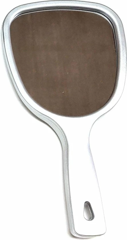 Rojafit Handspiegel Trio - Spiegel 13,5 Cm - 1X 3X & 5X Vergrotend - Zilver - Afmeting: 25 X 13,3 Cm. 3 Rojafit Handspiegel Trio - Spiegel 13,5 Cm - 1X 3X & 5X Vergrotend - Zilver - Afmeting: 25 X 13,3 Cm.