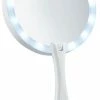 UNIQ Inklapbare Make-up Spiegel Met Heldere LED En 10x Vergroting - Staande Make-up Spiegel - Reisspiegel - Wit 2 UNIQ Inklapbare Make-up Spiegel Met Heldere LED En 10x Vergroting - Staande Make-up Spiegel - Reisspiegel - Wit -Chanel Shop 459x840 1