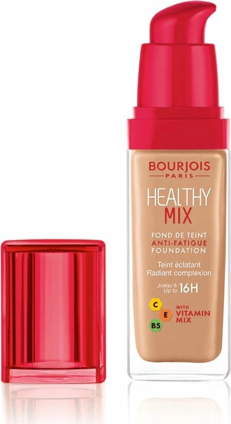Bourjois Healthy Mix Foundation - 55 Dark Beige 4 Bourjois Healthy Mix Foundation - 55 Dark Beige - Afbeelding 2