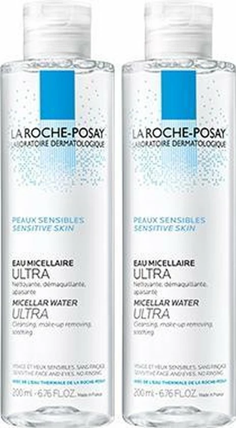La Roche-Posay Fysiologisch Micellair Water - 2x200ml - Gevoelige Huid 3 La Roche-Posay Fysiologisch Micellair Water - 2x200ml - Gevoelige Huid