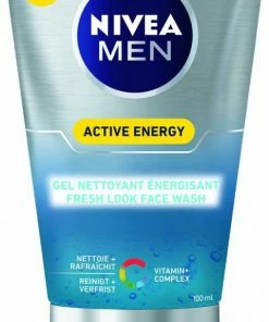 NIVEA MEN Active Energy Reinigingsgel - Face Wash - 100 Ml -Chanel Shop 480x840 1