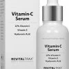 Merkloos RevitalTrax 12% Vitamine C Serum - Vitamine C - Niacinamide - Vitamine E - Hyaluronzuur - Gezichtserum - Bevorderd Collageen Productie - Vermindert Pigmentatie - Hydrateert - Antioxidant -Chanel Shop 489x840 3