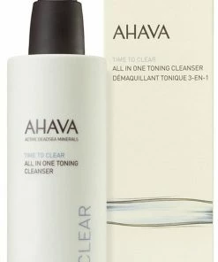 AHAVA Reinigende Lotion – Verwijderen Van Vuil En Onzuiverheden – Verwijderd Make-up Inclusief Oogmake-up – Behoudt De Natuurlijke PH-waarde Van De Huid – VEGAN – Alcohol- En Parabenenvrij – 250ml