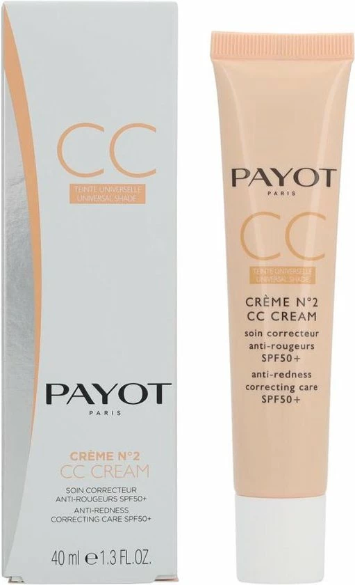 Payot - Creme No2 CC SPF50+ Cream - CC Kr M 40 Ml - 4 Payot - Creme No2 CC SPF50+ Cream - CC Kr M 40 Ml - - Afbeelding 2