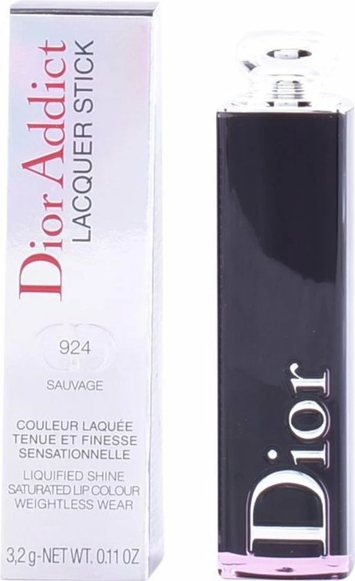 Dior Addict Lacquer Stick Lippenstift - 924 Sauvauge 9 Dior Addict Lacquer Stick Lippenstift - 924 Sauvauge - Afbeelding 7
