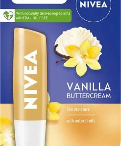 Nivea Labello Nivea - Labello Vanilla & Buttercream Lippenbalsem - 5.5 Ml - Labello Lipbalsem
