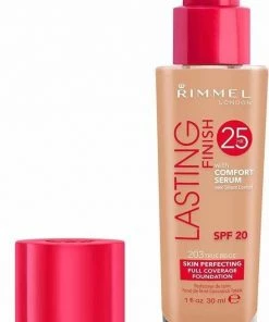 Rimmel London Lasting Finish Foundation - 203 True Beige 25 Rimmel London Lasting Finish Foundation - 203 True Beige -Chanel Shop 547x840 4