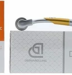 Dermarolling Titanium Dermaroller 0.5 Mm Inclusief 30ml. Dermarolling Vitamine C Serum