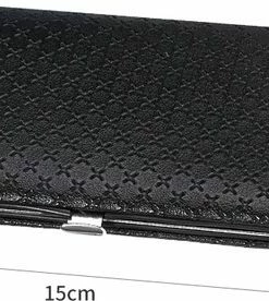 Medies - Luxe Manicureset 16 Delig Met Lederen Luxe Etui | Pedicure Set | Manicure Etui | Manicure Sets | Pedicure Sets | Nagelverzorging | Nagelknippers | Comedonlepels | Nagelvijl | Nagelriemknipper | Teennageltang | Nagelschaar | RVS -Chanel Shop 550x276 1