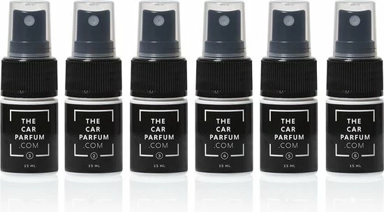 The Car Parfum - Variatiebox - 6x Autoparfum - Cadeauset 3 The Car Parfum - Variatiebox - 6x Autoparfum - Cadeauset