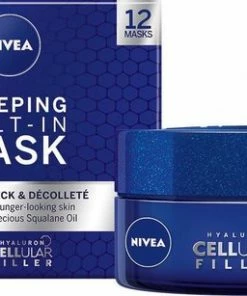 NIVEA Hyaluron CELLular Filler Anti-Age Sleeping Melt-in Masker - 50 Ml -Chanel Shop 550x307 3