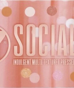 W7 Socialite Pressed Pigments Oogschaduw Palette - 18 Kleuren