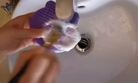 Without Lemons Mint Groen Make-up Cleaning Mat Houder | Make-up Kwasten Reiniger Houder | Make-up Houder |Kwastenreiniger |Cleaner Mat |Reinigen |Musthave |Vrouwen |Cadeau | Make-up |Beauty |makeup Borstel Reinigen |Holder 4 Without Lemons Mint Groen Make-up Cleaning Mat Houder | Make-up Kwasten Reiniger Houder | Make-up Houder |Kwastenreiniger |Cleaner Mat |Reinigen |Musthave |Vrouwen |Cadeau | Make-up |Beauty |makeup Borstel Reinigen |Holder - Afbeelding 2