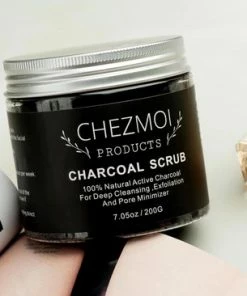 Chezmoiproducts Chezmoi Luxe Charcoal Scrub | Gezicht En Lichaam | Natuurlijk Houtskool | 100% Natuurlijke Ingrediënten -Chanel Shop 550x366 15