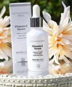 Merkloos RevitalTrax 12% Vitamine C Serum - Vitamine C - Niacinamide - Vitamine E - Hyaluronzuur - Gezichtserum - Bevorderd Collageen Productie - Vermindert Pigmentatie - Hydrateert - Antioxidant -Chanel Shop 550x366 28