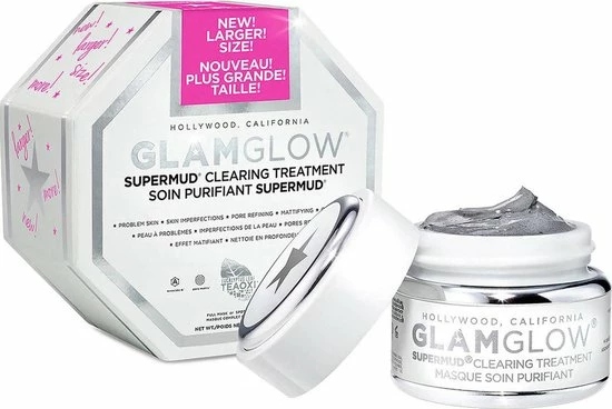GlamGlow Supermud Clearing Treatment Masker - 50 Ml 9 GlamGlow Supermud Clearing Treatment Masker - 50 Ml - Afbeelding 7