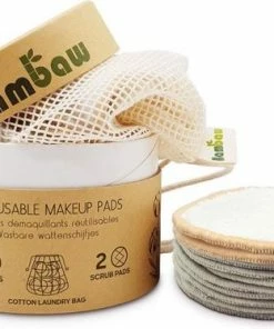 Bambaw Wasbare Wattenschijfjes - 16 Stuks Met Waszakje - Herbruikbaar -Chanel Shop 550x374 1