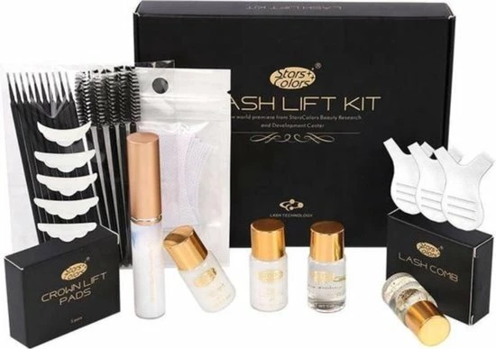 Stars Colors StarsColors Professionele Wimperlifting Set - Populaire Lash Lift Set - Wimperkruller - Sterkere Wimpers - Wimperserum 3 Stars Colors StarsColors Professionele Wimperlifting Set - Populaire Lash Lift Set - Wimperkruller - Sterkere Wimpers - Wimperserum