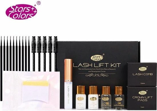 Stars Colors StarsColors Professionele Wimperlifting Set - Populaire Lash Lift Set - Wimperkruller - Sterkere Wimpers - Wimperserum 10 Stars Colors StarsColors Professionele Wimperlifting Set - Populaire Lash Lift Set - Wimperkruller - Sterkere Wimpers - Wimperserum - Afbeelding 8