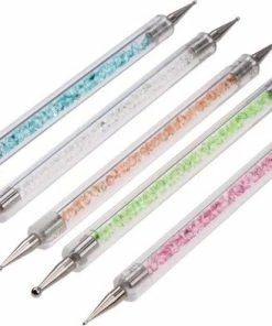 Nageldecoratie.nl Druppelpennen Kristal (5 Stuks)