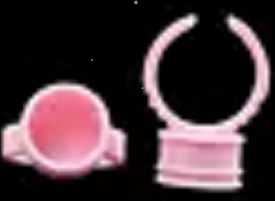 Merkloos 100 Stuks Lijmringen Roze - Wimperlijm - Wimperextensions - Lijm-ring- Lijm Cup - Pigment Ringen Inktringen Voor Microblading/ Tattoo/ Tatoeage 4 Merkloos 100 Stuks Lijmringen Roze - Wimperlijm - Wimperextensions - Lijm-ring- Lijm Cup - Pigment Ringen Inktringen Voor Microblading/ Tattoo/ Tatoeage - Afbeelding 2