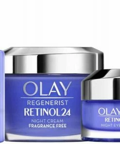 Olay Regenerist Retinol24 Nachtserum, Nachtcr Me & Oogcr Me Pakket
