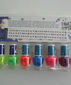 I Love My Style 7 Dagen Nagellak Voor Kinderen - Glow In The Dark Neon