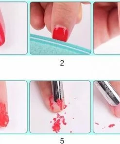 Rosalind Magische Gellak Remover Set - Inclusief Gratis Bokkenpootje + Vijl - 15 Ml Nail Polish Remover -Chanel Shop 550x417