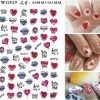 Full Beauty Prachtige 3D NagelStickers/ 2 Vel , 160 Tips/ Manicure Nagel Stickers, 3D Nail Stickers ,Nagellak,Plaknagels / Nail Stickers -Chanel Shop 550x435 3